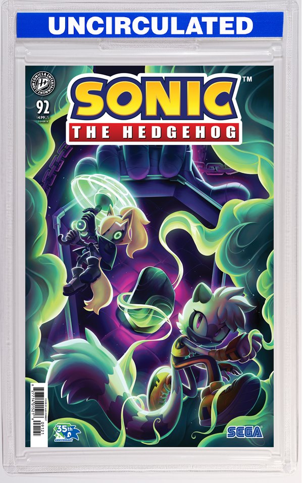Sonic The Hedgehog #92 Variant B (Forrest)