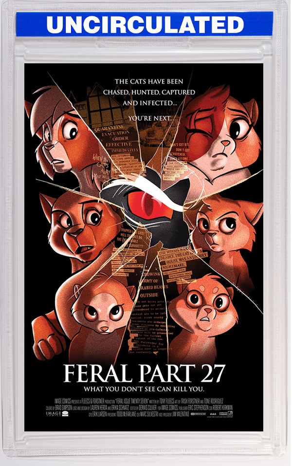 Feral #27 CVR B Allen Passalaqua & Tony Fleecs Urban Legends Homage VAR