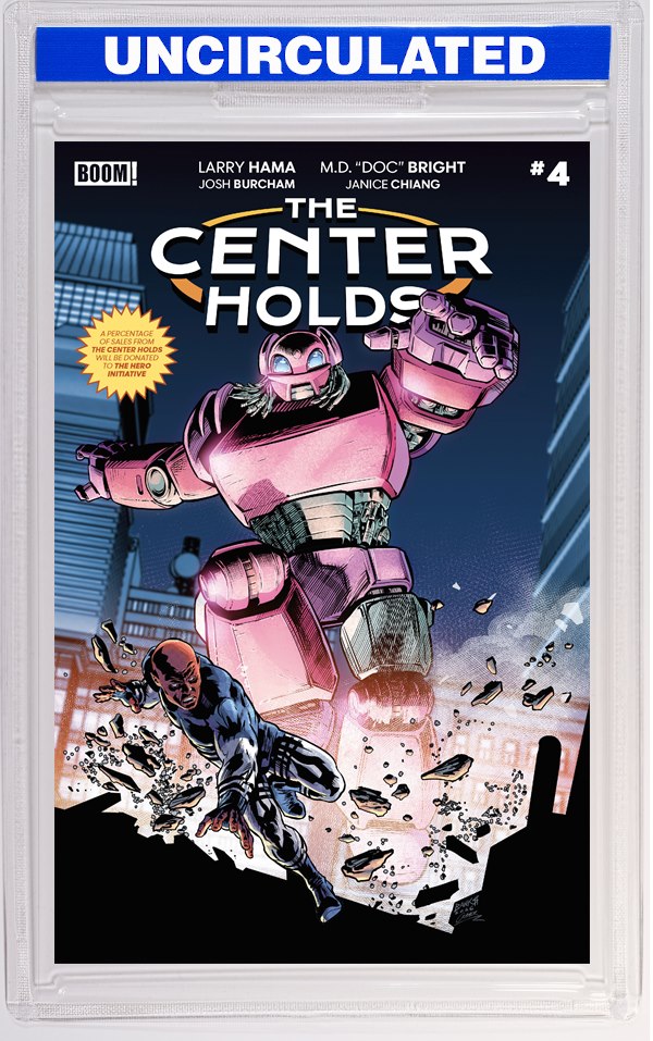 The Center Holds #4 B Variant (Dressed, Banks)