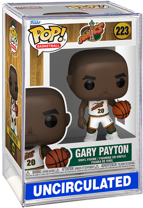 Gary Payton (White Home Uniform) Seattle Sonics Funko Pop! #223