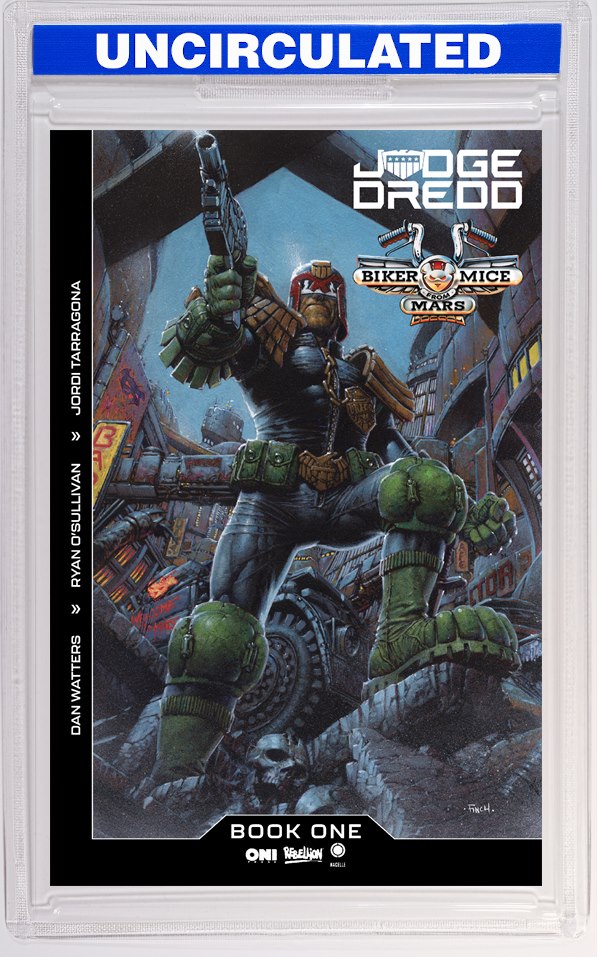 Judge Dredd/Biker Mice From Mars #1 Cover A David Finch