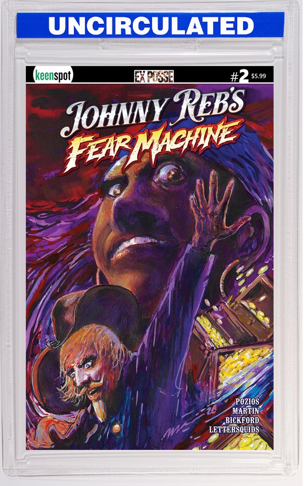 Johnny Rebs Fear Machine #2 CVR B Manuel Martin Peniche VAR