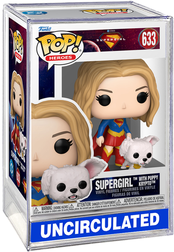 DC Comics Supergirl (2026) - Supergirl With Puppy Krypto Funko Pop! #633