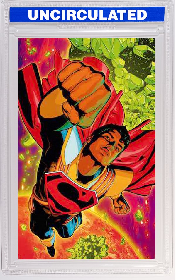 Superman #36 CVR G Aco Reign Of The Superboys Connecting Card Stock VAR