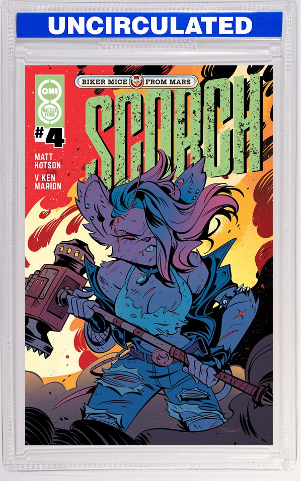 Biker Mice From Mars Scorch #4 Cover A Tango