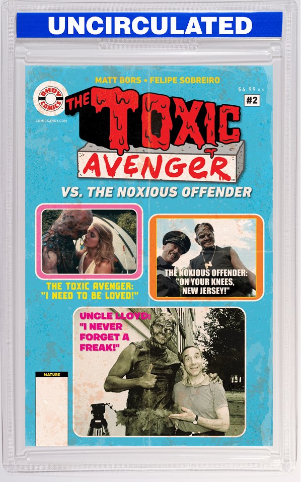 Toxic Avenger Vs The Noxious Offender #2 (Of 5) CVR C Troma Photo VAR (MR)