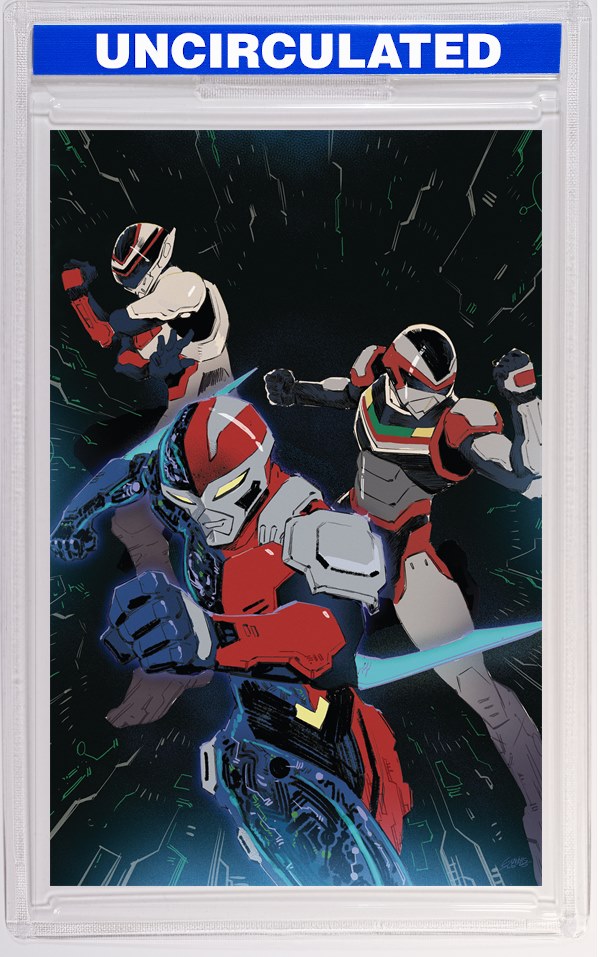 VR Troopers #3 E INCV (Full Art, Milne)
