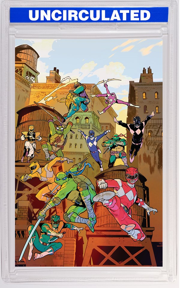 Mighty Morphin Power Rangers/Teenage Mutant Ninja Turtles III #5 F INCV (Full Art, Balam)