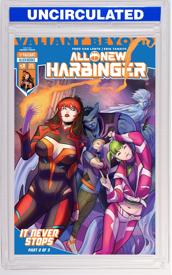 Valiant Beyond: All-New Harbinger #5--It Never Stops #2 Cover A (Ponce)