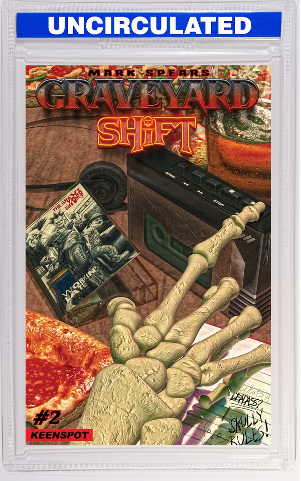 Mark Spears Graveyard Shift #2 CVR E Mark Spears Hangin Tough Homage VAR