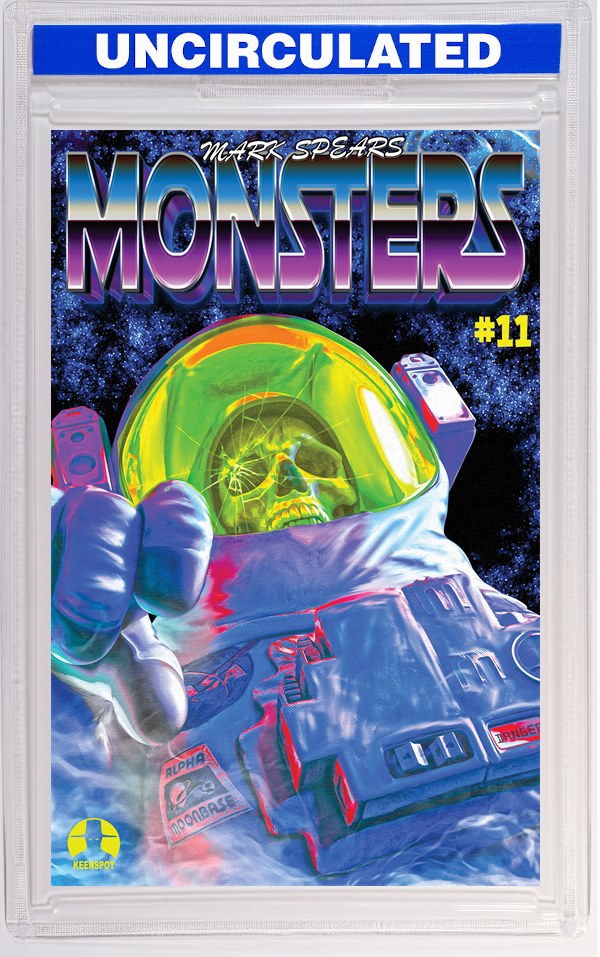 Mark Spears Monsters #11 CVR F Mark Spears INC Glow-In-The-Dark Spaceman VAR