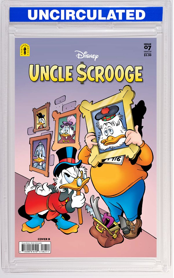 Uncle Scrooge Legacy #467 The McDuck Journals The Duckburg Years CVR B Ulrich Schroeder VAR
