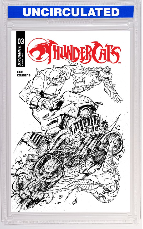 Thundercats (2026) #3 CVR I INC David Cousens Line Art VAR