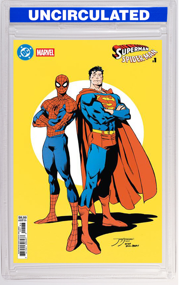 DC Marvel Superman Spider-Man #1 (One Shot) CVR B Jorge Jimenez Card Stock Variant (2nd Printing)