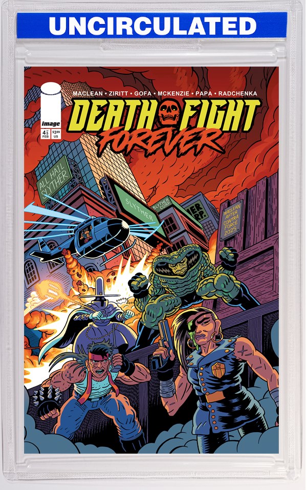 Death Fight Forever #4 (Of 5) CVR A Andrew Maclean (MR)