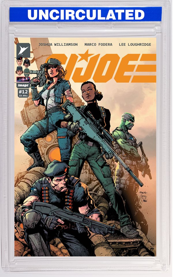GI Joe #12 CVR E INC David Finch & Sandra Hope VAR