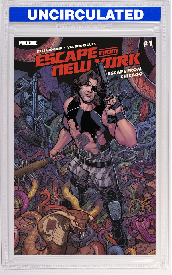 Escape From New York Escape From Chicago #1 CVR H INC Nick Bradshaw Jim Charalampidis Card Stock V