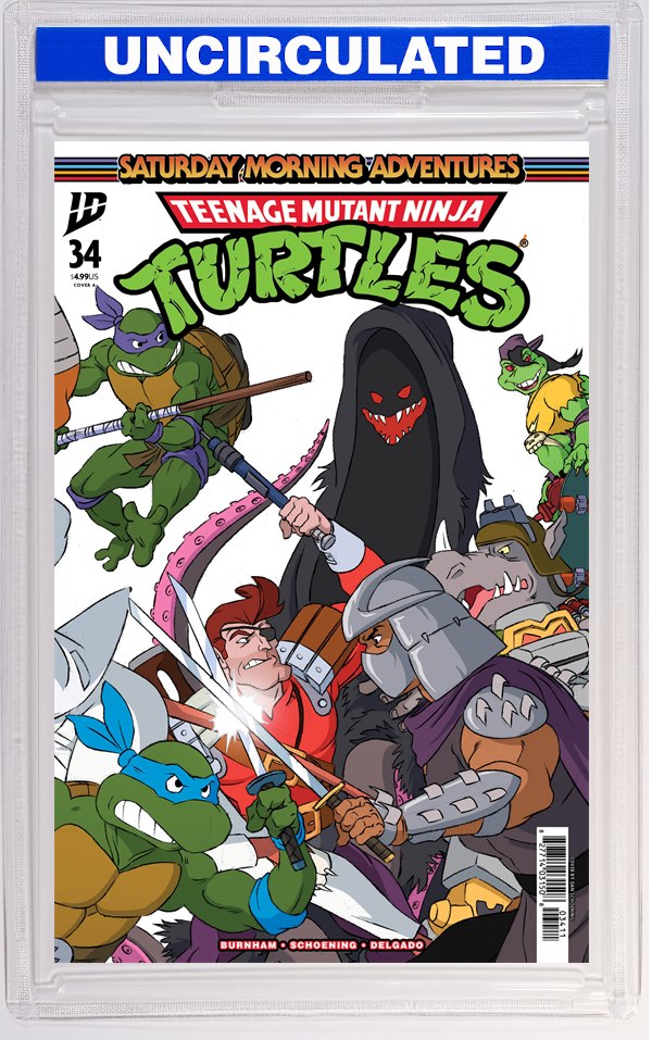 Teenage Mutant Ninja Turtles: Saturday Morning Adventures #34 Cover A (Schoening Connecting Cover Set)