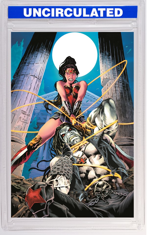 DC K.O. Wonder Woman Vs [Redacted] #1 (One Shot) CVR E Eddy Barrows Card Stock VAR