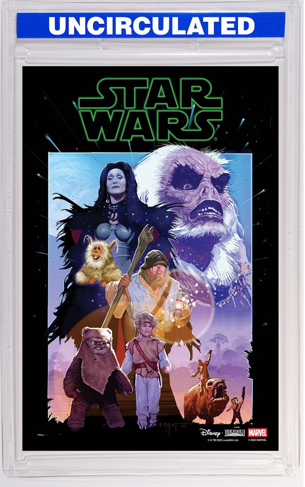 Star Wars #7 E.M. Gist Battle For Endor 40th Anniversary Variant