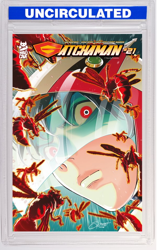 Gatchaman #21 CVR B Alessio Zonno VAR