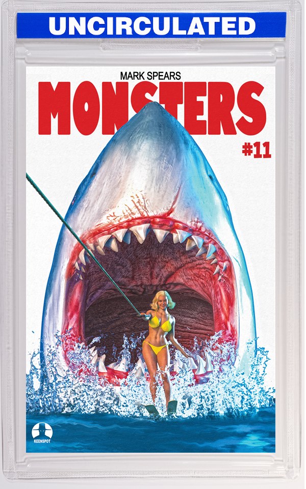 Mark Spears Monsters #11 CVR C Mark Spears Shark Week Jaws 2 Homage VAR