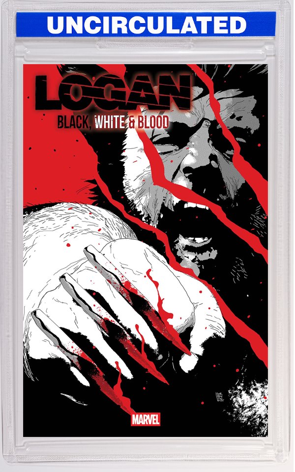 Logan: Black, White & Blood #1 Andrea Sorrentino Variant