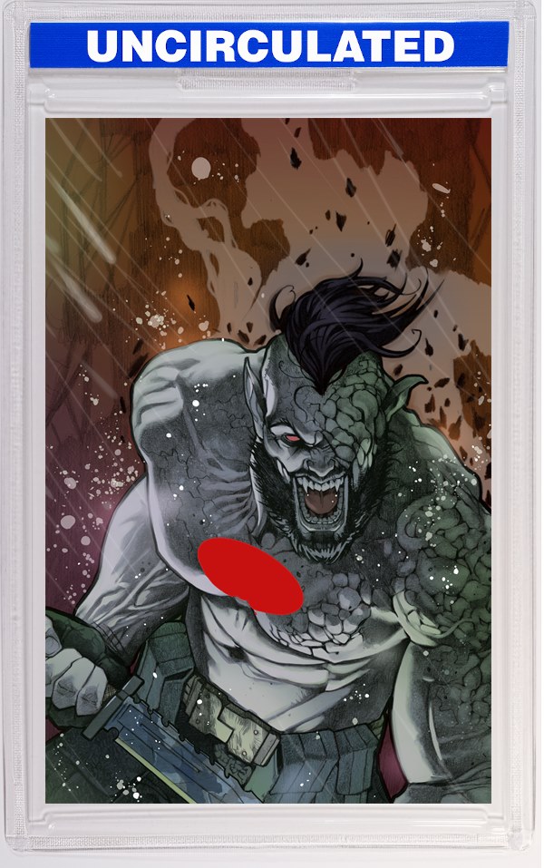 Valiant Beyond: Bloodshot #4--Man Made Hell #1 Variant F (Birr Full Art)