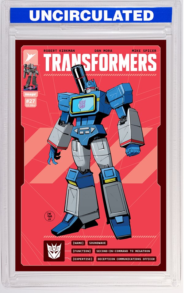 Transformers #27 CVR E INC Dan Mora & Andres Juarez VAR