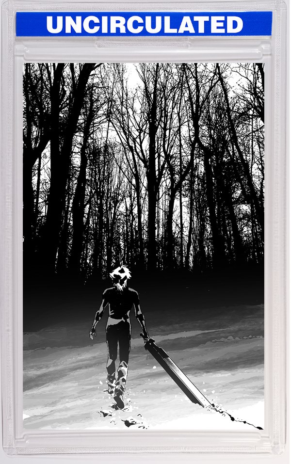 Lost Fantasy #7 CVR C INC Luca Casalanguida B&W Virgin VAR