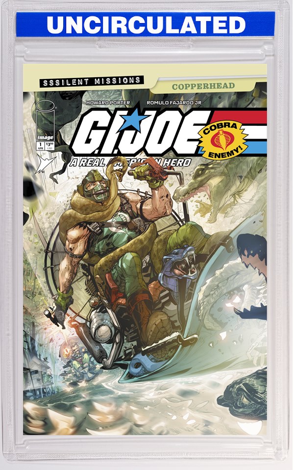 GI Joe A Real American Hero Sssilent Missions Copperhead #1 (One Shot) CVR A Howard Porter & Romulo Fajardo Jr