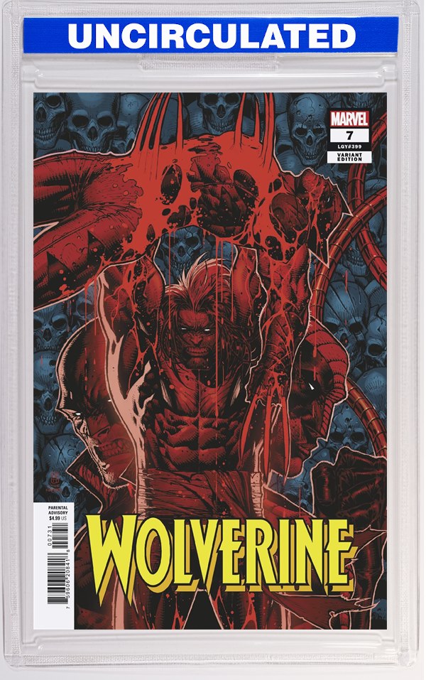 Wolverine #7 David Baldeon Invisible! Variant