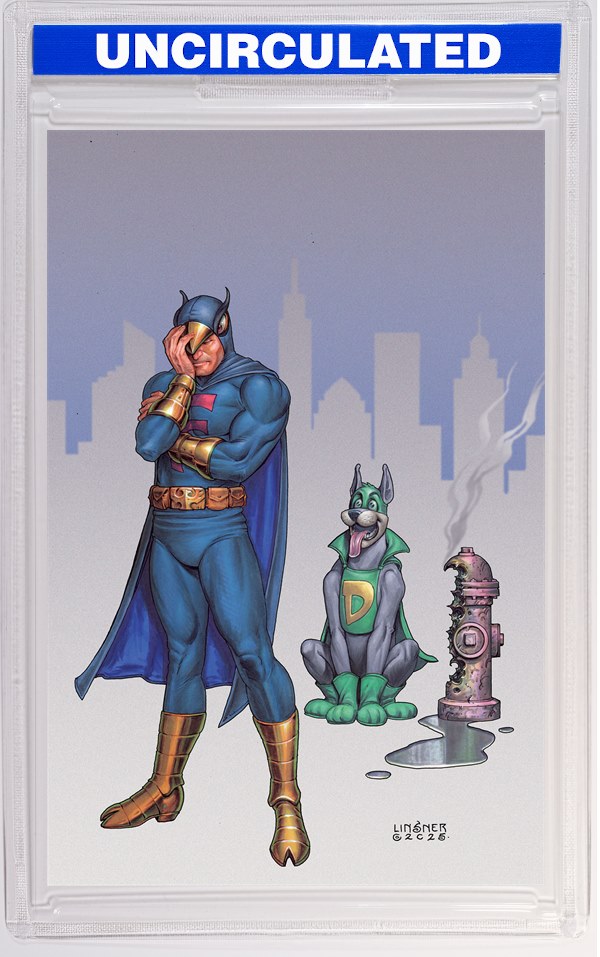 Blue Falcon & Dynomutt #4 CVR G INC Joseph Michael Linsner Virgin VAR