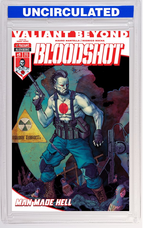Valiant Beyond: Bloodshot #4--Man Made Hell #1 Cover A (Wong)