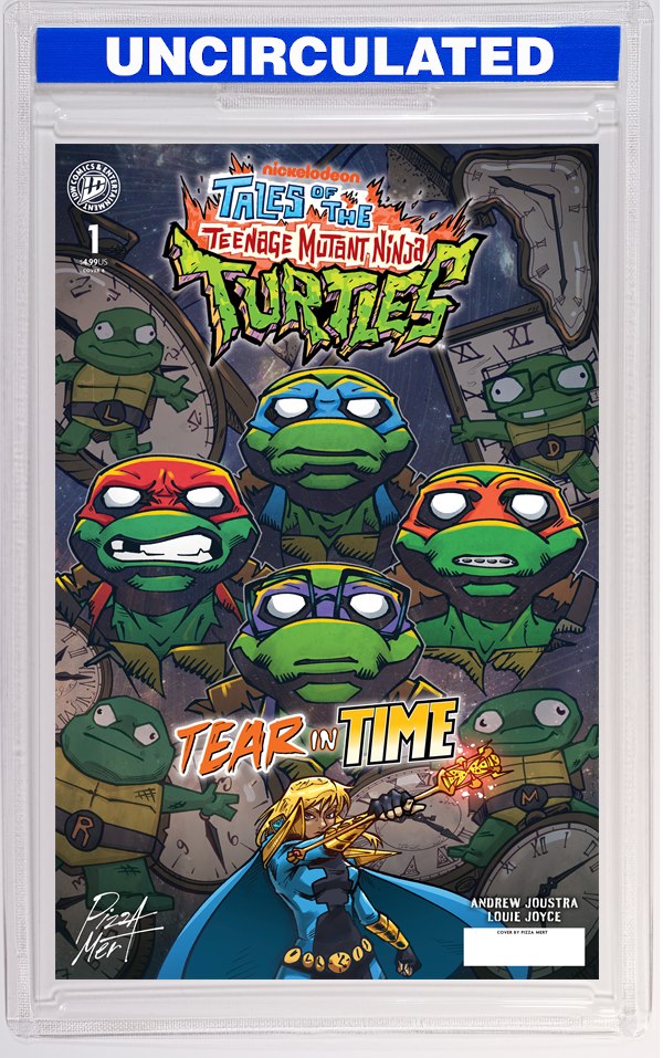 Tales Of The Teenage Mutant Ninja Turtles: Tear In Time #1 Variant B (Pizza Mert)
