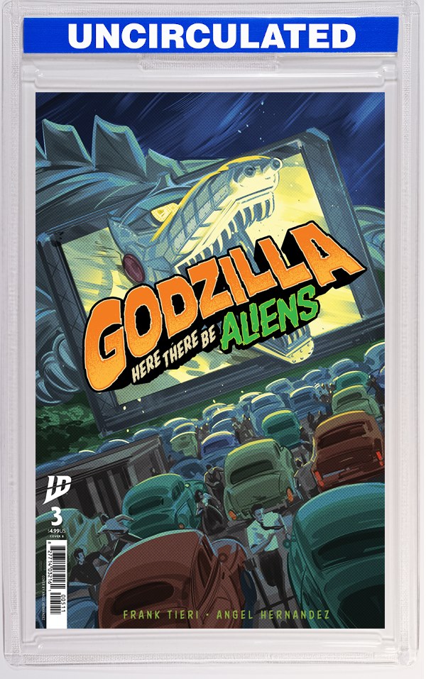 Godzilla: Here There Be Aliens #3 Variant B (Hernandez)
