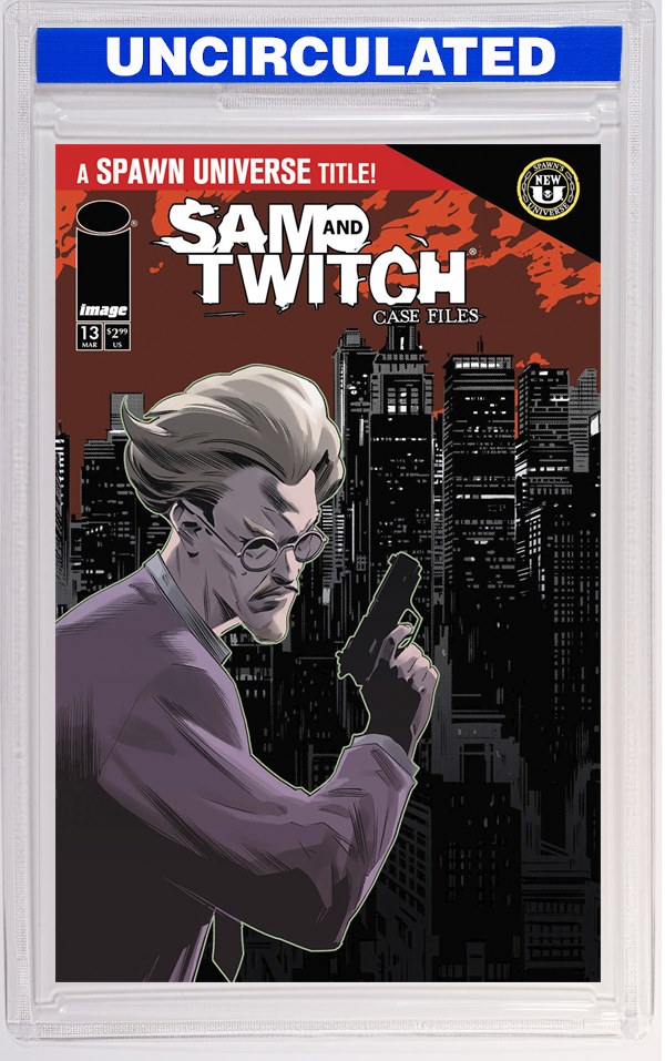 Spawn Sam And Twitch Case Files #13 CVR B Marco Failla Connecting Twitch VAR