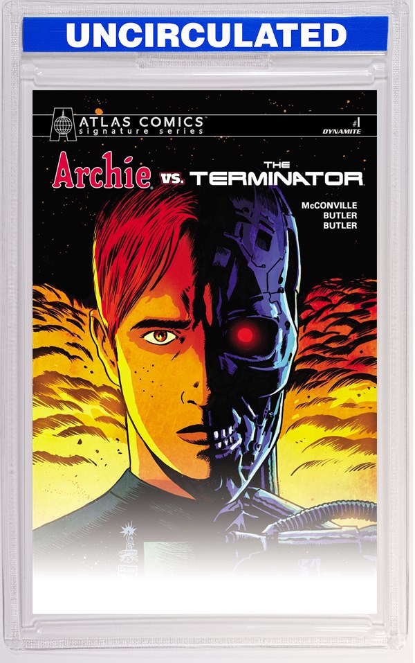 Archie Vs The Terminator #1 CVR K Francesco Francavilla Atlas Edition Signed By Francesco Francavilla VAR