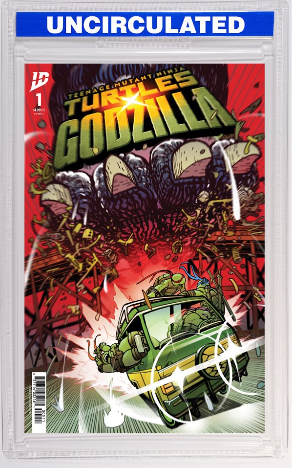 Teenage Mutant Ninja Turtles X Godzilla #1 Variant C (Rivas)