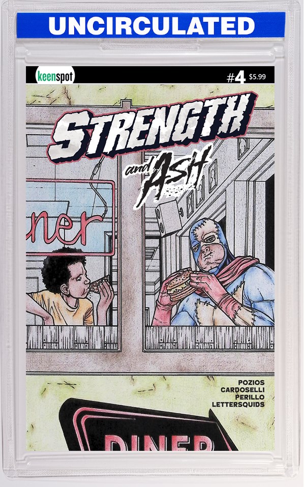 Strength & Ash #4 CVR C Alex Sanchez Francesca Perillo Diner VAR