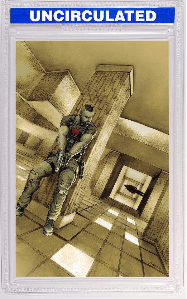 Valiant Beyond: Bloodshot #8--Toy Soldiers #2 Finale Variant C (Sanz Full Art)