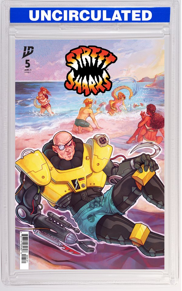 Street Sharks #5 Variant C (Beals)