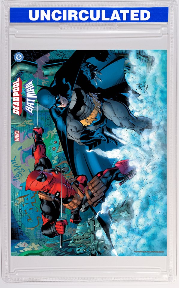Marvel/DC: Deadpool/Batman #1 Greg Capullo Wraparound Variant