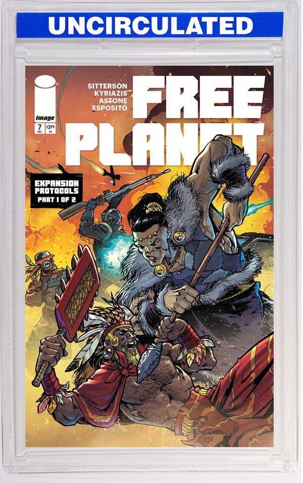 Free Planet #7 CVR B Ilias Kyriazis & Vittorio Astone VAR