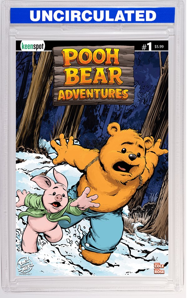 Pooh Bear Adventures #1 CVR B Tone Rodriguez (Polybagged With Trading Card)