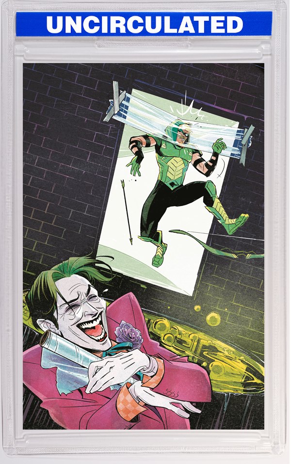 Green Arrow #23 CVR C Annie Wu April Fools Card Stock VAR