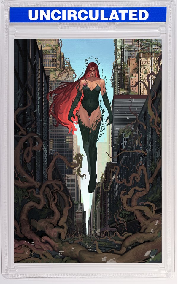 Poison Ivy #43 CVR D Manny Vincent Carbonilla Card Stock VAR