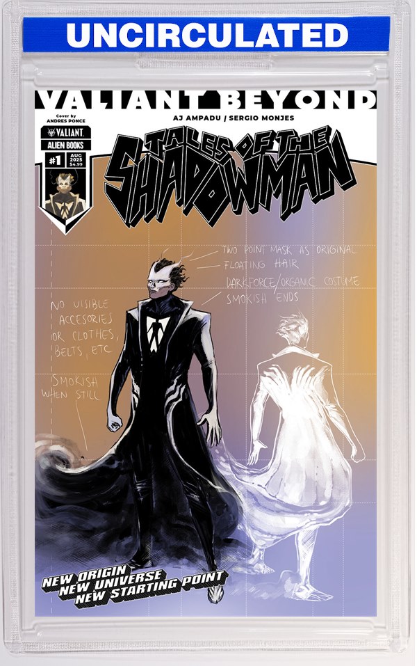 Valiant Beyond: Tales Of The Shadowman #1 Variant D (Ponce Design Variant)