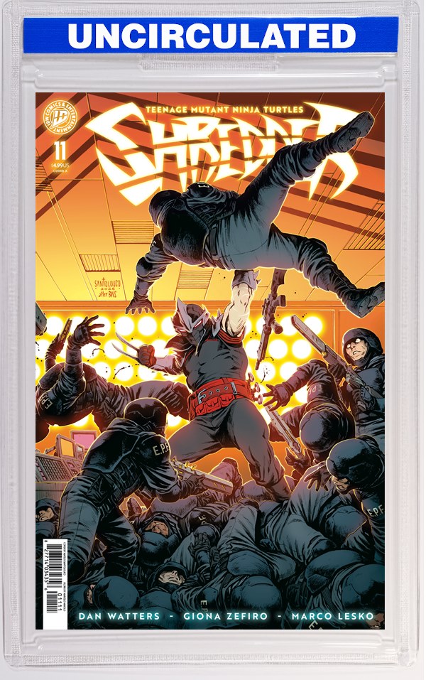 Teenage Mutant Ninja Turtles: Shredder #11 Cover A (Santolouco)