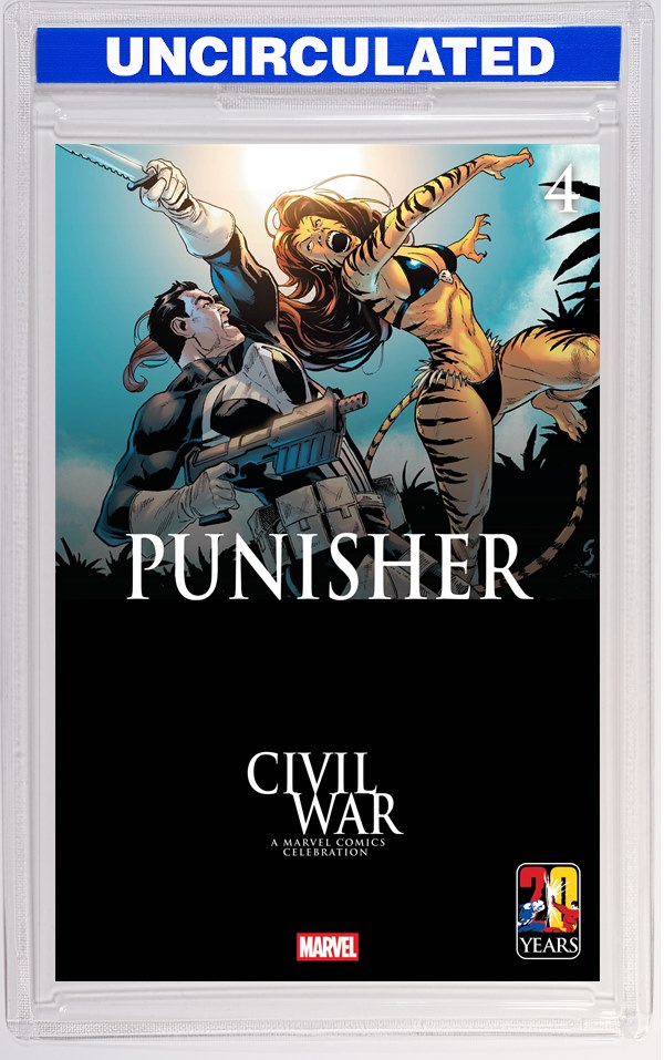 Punisher #4 Geoff Shaw Civil War Celebration Variant